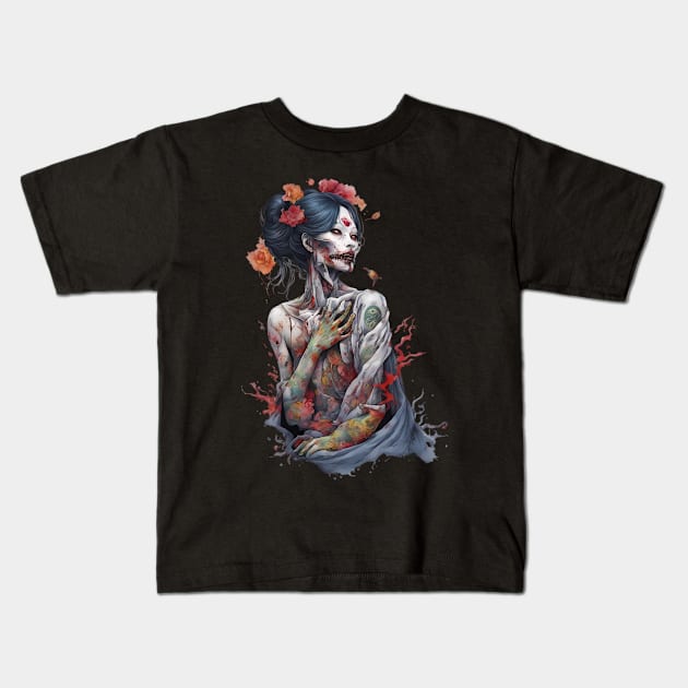 Evil Spirit Kids T-Shirt by animegirlnft